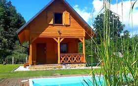 Domek Skowronek z basenem